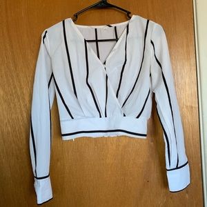 crop top blouse from ZAFUL